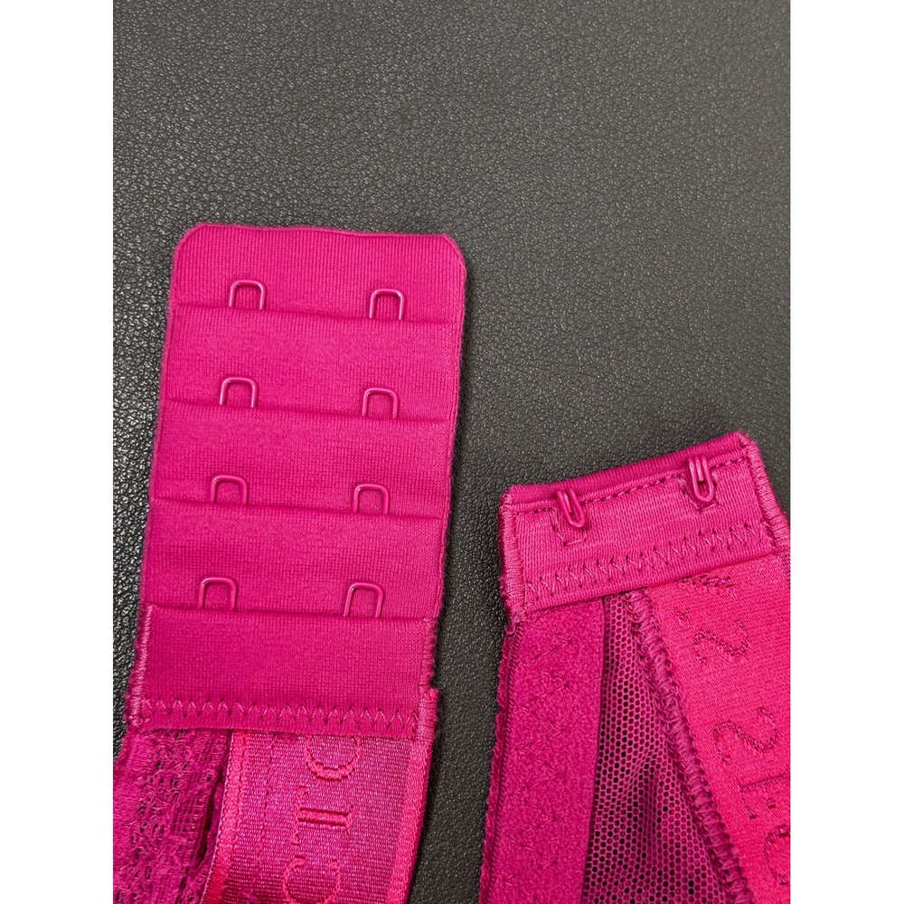 Victoria's Secret T-Shirt Lightly Lined Wireless Hot Pink Bra Size 36DD - Picture 6 of 8
